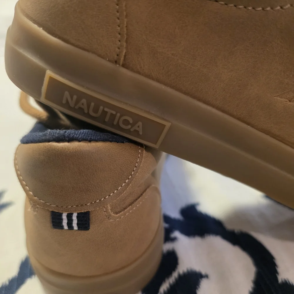 Nautica Brown Kids Dress Shoes